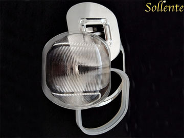 Não lente de vidro do diodo emissor de luz da ESPIGA do brilho com grau 150*70 de alumínio do refletor 107mm