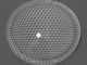 Lente convexa ótica clara redonda do diodo emissor de luz Plano de 10 watts 38 milímetros 60 graus