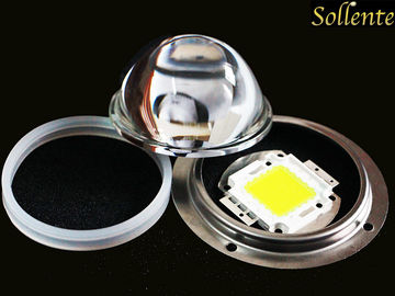 lente redonda do diodo emissor de luz do vidro de 78mm para CXA 3070, lente do projetor do diodo emissor de luz de 60 graus